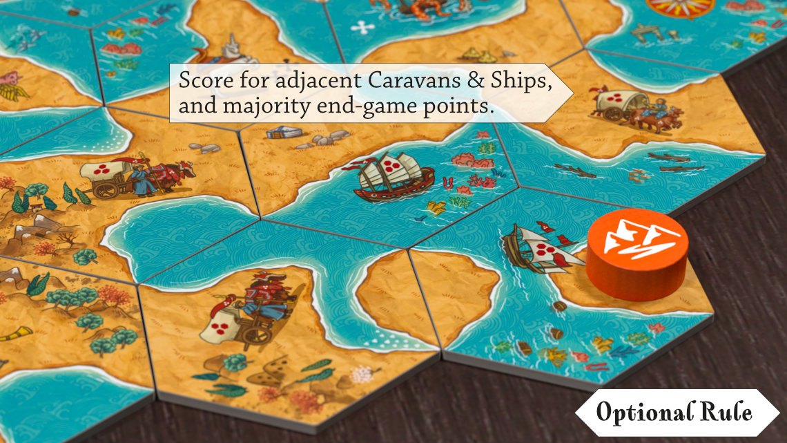 LvS how to play caravans ships